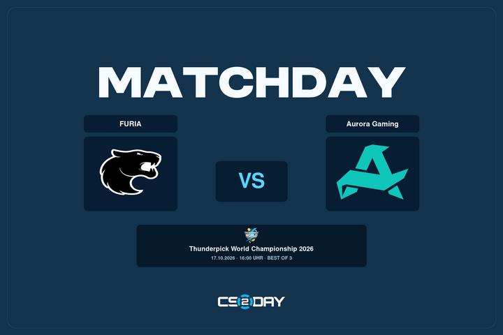 Beispielgrafik Matchday: Teams, Termin und Turnier