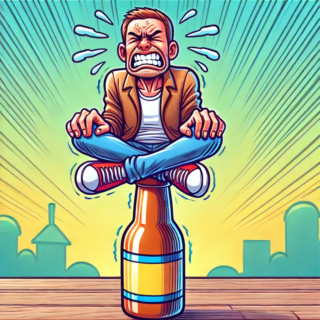 Auf Flasche
