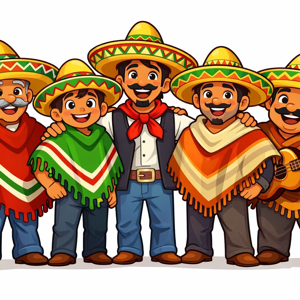 cinco amigos