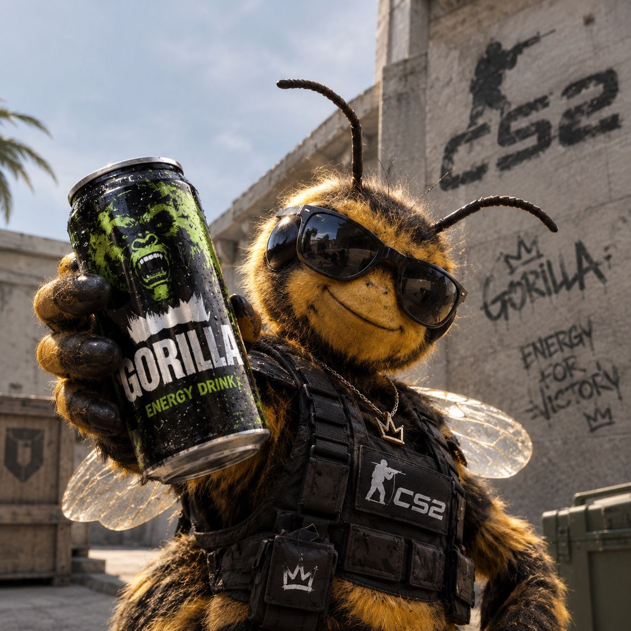 Funny bees -Gorilla-