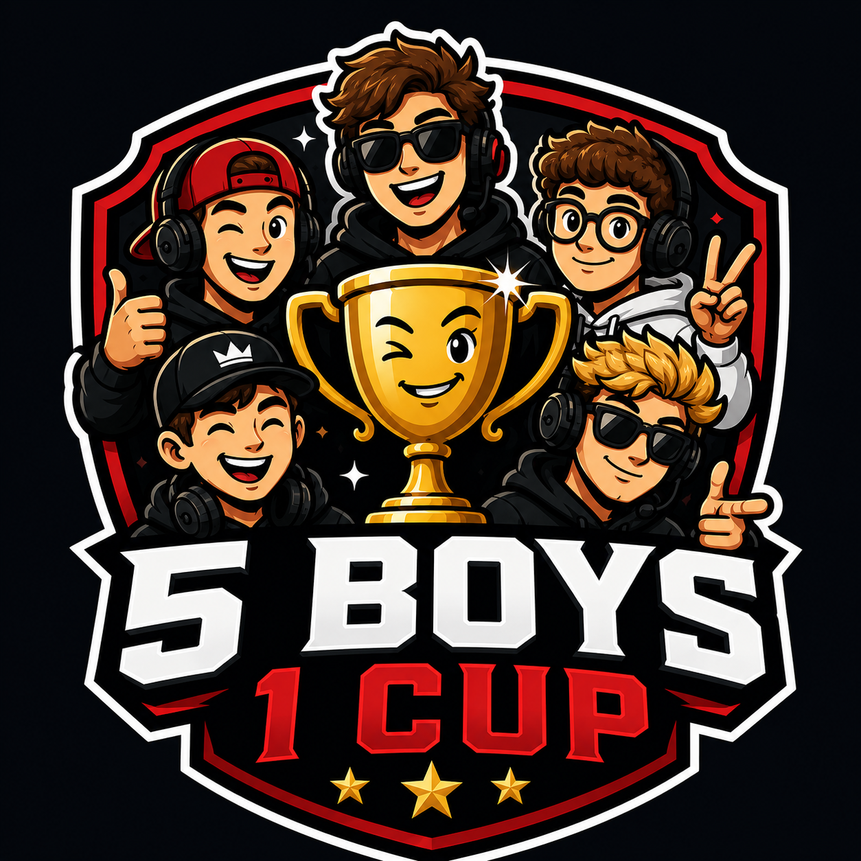 5 Boys 1 Cup