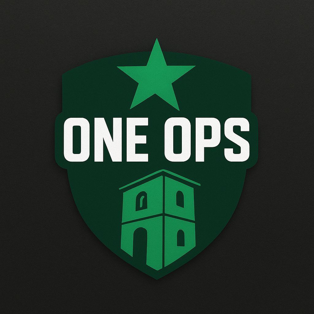 One Ops - Black