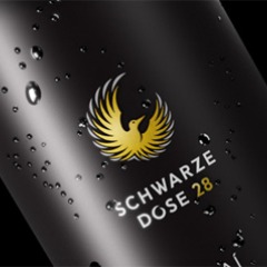 schwarze dose