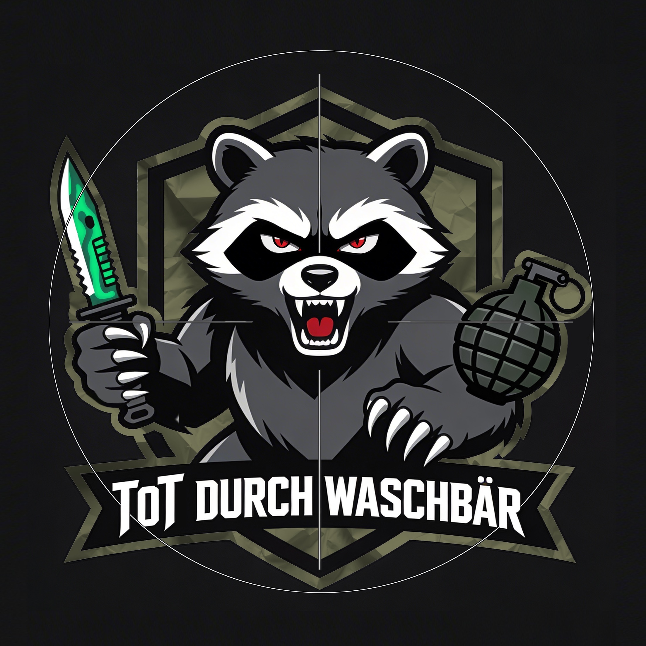 Tot durch Waschbaer
