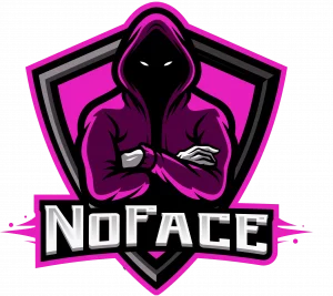 NoFace Team Pink Logo