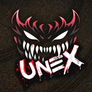 UNEX IRON FRAG Logo