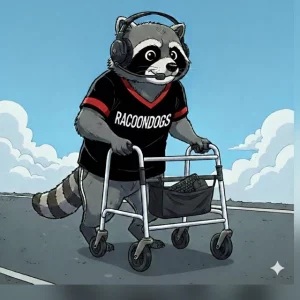 Rollator-racoondogs Logo
