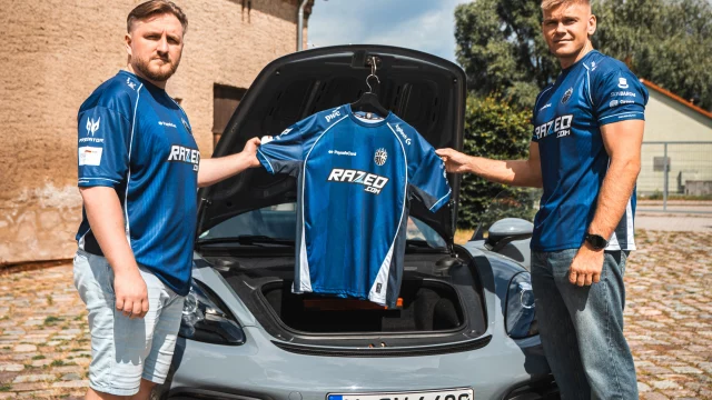 BIG präsentiert RAZED als Hauptpartner und stellt neues Jersey vor