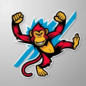 Raving Monkees Logo