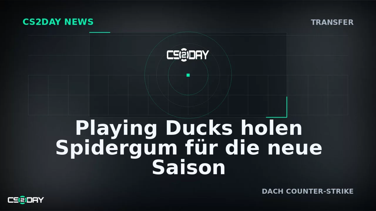 Playing Ducks holen Spidergum für die neue Saison