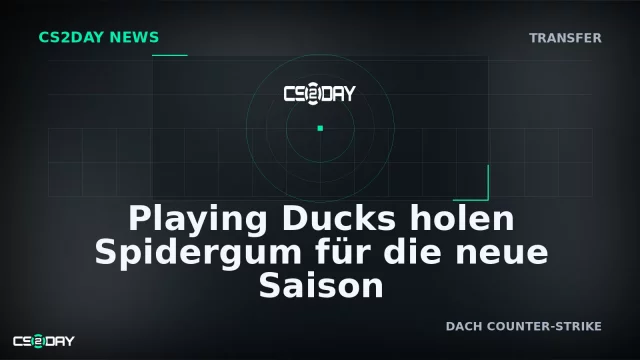 Playing Ducks holen Spidergum für die neue Saison