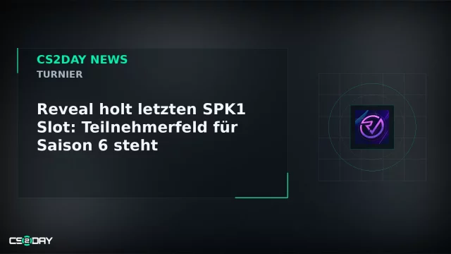 Reveal holt letzten SPK1 Slot: Teilnehmerfeld für Saison 6 steht