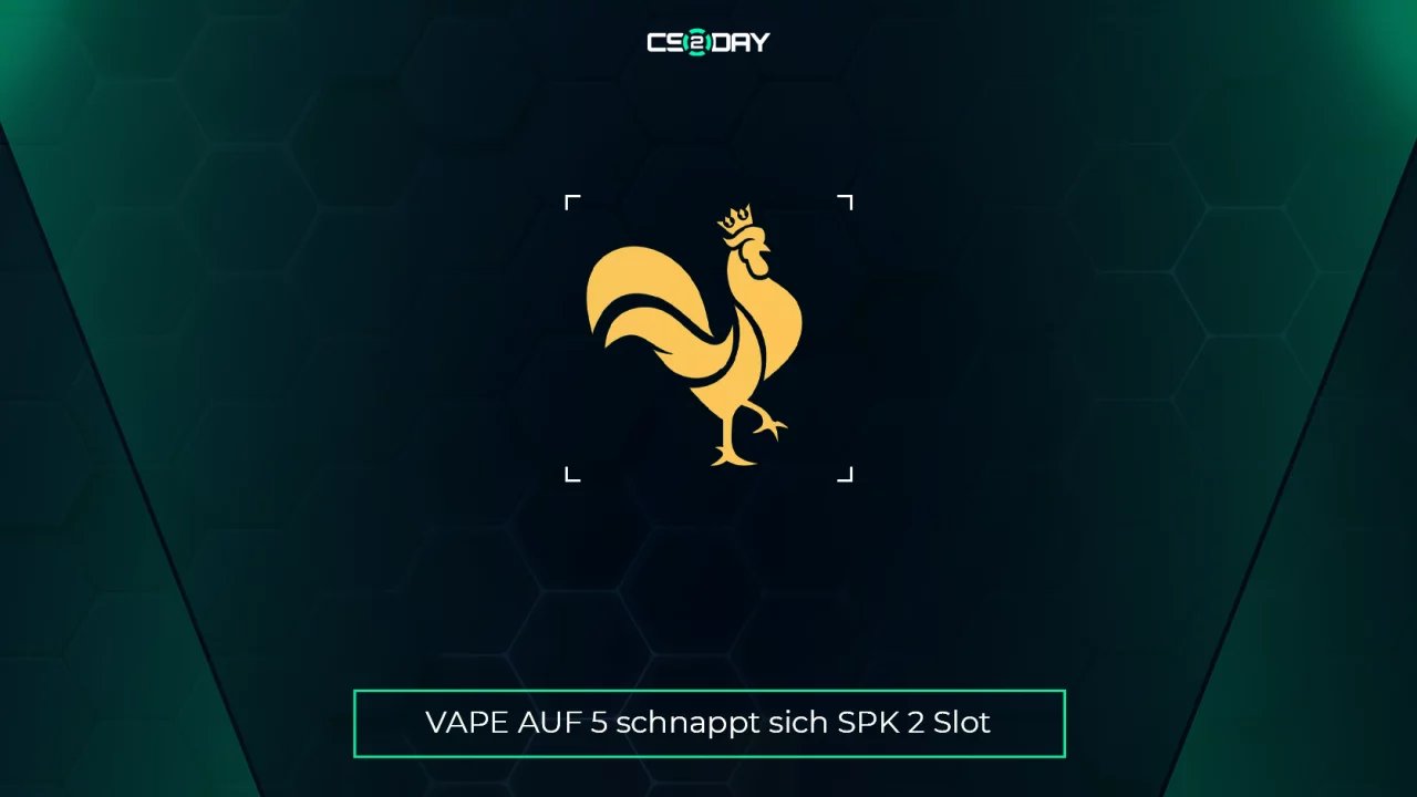 VAPE AUF 5 schnappt sich den dritten SPK 2 Slot